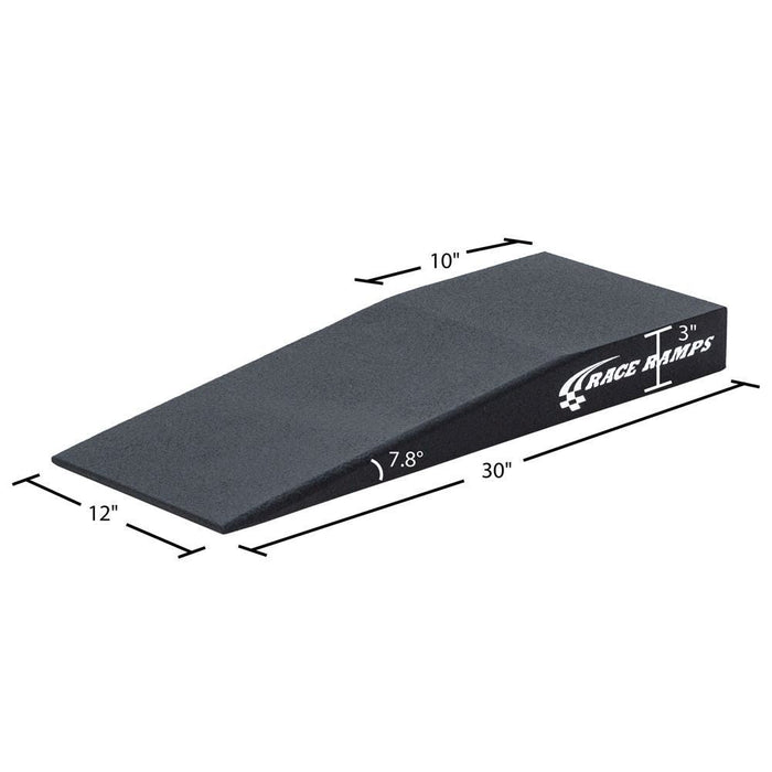 Race Ramps 3" Trak - Jax Ramps 7.8 Degree Approach Angle Pair w/out Stop - RR - TJ - Subimods.com