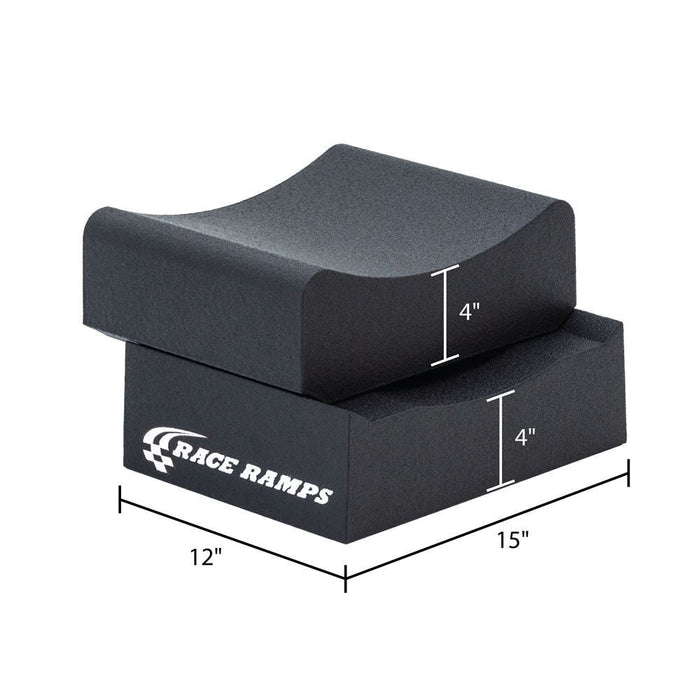 Race Ramps 8" Two - Piece Wheel Crib Pair - RR - WC - 8 - 2 - Subimods.com