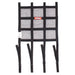 RaceQuip SFI Hybrid Window Net w/ Adjustable Strap Mounts Black - 822001 - Subimods.com