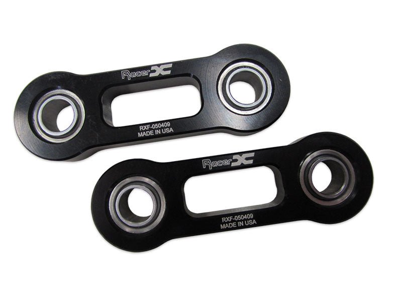 Racer X Fabrication Front Endlinks Black 2015 - 2021 WRX / 2015 - 2021 STI - 050409 - Subimods.com