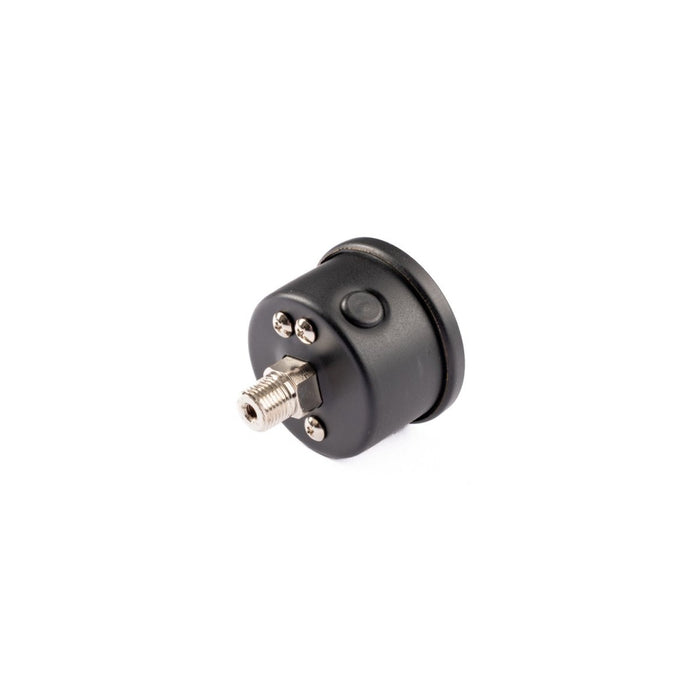 Radium Engineering 0 - 100 PSI Liquid Filled Fuel Pressure Gauge w/ 90 Degree Adapter Black Face - 20-0407 - Subimods.com