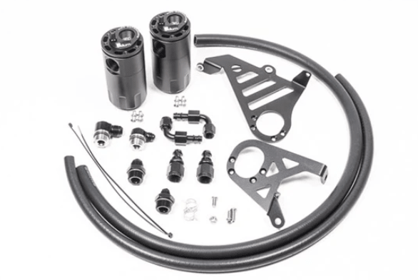 Radium Engineering Dual Catch Can Kit 2016 - 2018 Ford Focus RS - 20-0328-FL - Subimods.com