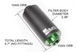 Radium Engineering High Flow Fuel Filter Kit w/ 10 Micron Stainless Filter - 20 - 0220 - 03 - Subimods.com