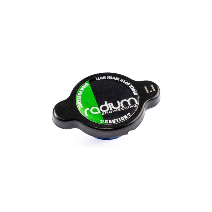 Radium Engineering Radiator Cap 1.1 Bar Black - 18-0076-A11 - Subimods.com