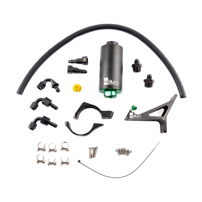 Radium Engineering Series Fuel Filter Kit w/ Stainless Filter 2002 - 2007 WRX / 2004 - 2007 STI / 1997 - 2008 Forester - 20-0354-03 - Subimods.com