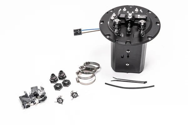 Radium Engineering V2 Fuel Pump Hanger for use w/ DW400 Pumps 2008 - 2014 WRX / 2008 - 2021 STI / 2005 - 2009 Legacy / 2005 - 2009 Outback / 2008 - 2014 Forester - 20-0781-00 - Subimods.com