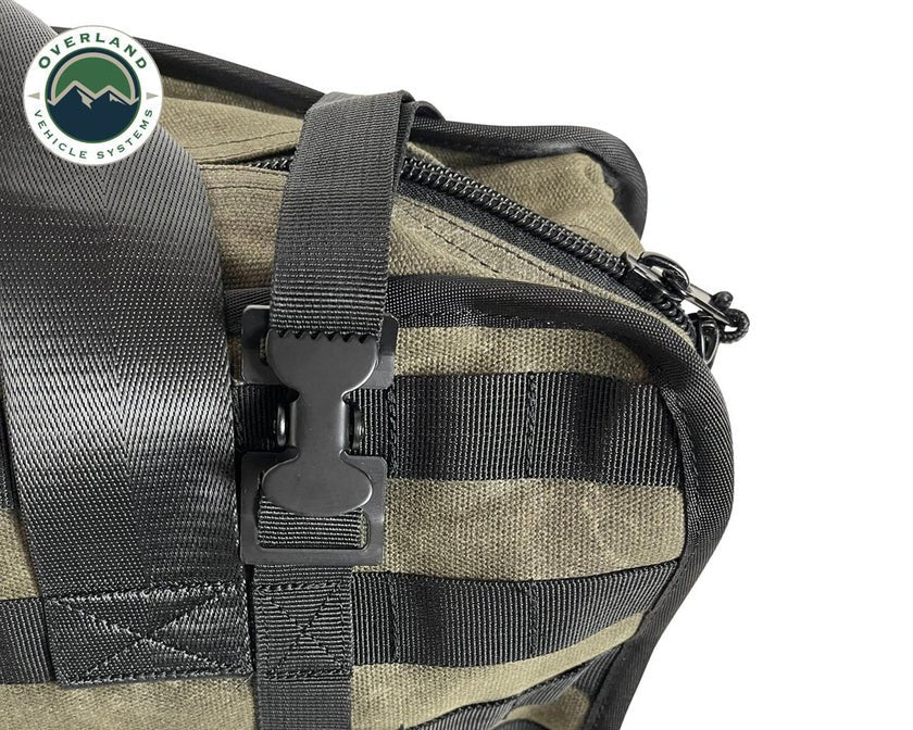 Rallitek X Overland Vehicle Systems Waxed Canvas Large Canyon Recovery Bag - RTEK-100385 - Subimods.com