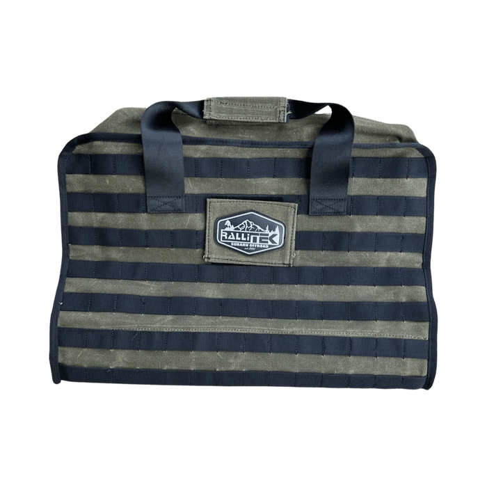 Rallitek X Overland Vehicle Systems Waxed Canvas Large Canyon Recovery Bag - RTEK-100385 - Subimods.com