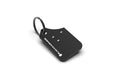 Rally Armor Mini UR Mudflap Keychain Black w/ White Logo - RAKEYCHAIN - Subimods.com