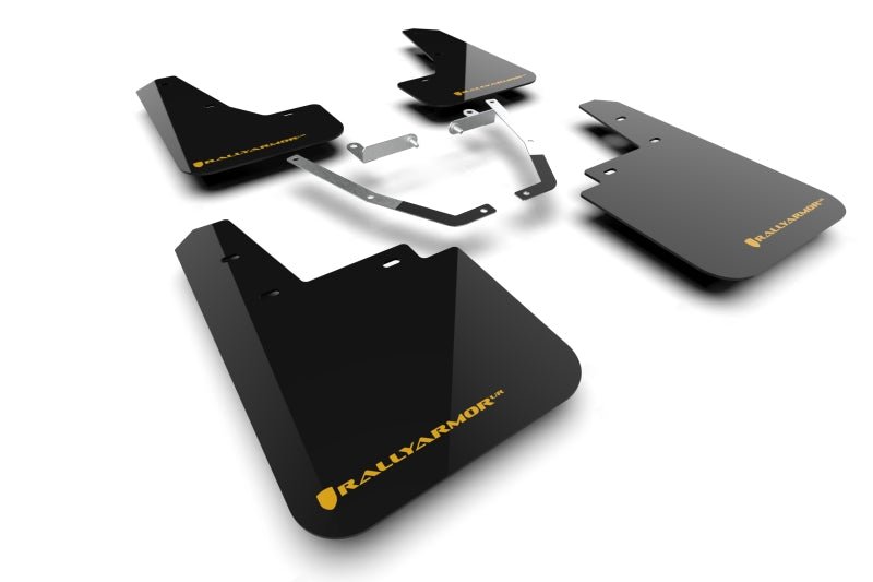Rally Armor UR Series Mudflaps 2024 Crosstrek Wilderness - MF116-UR-BLK-WOR - Subimods.com