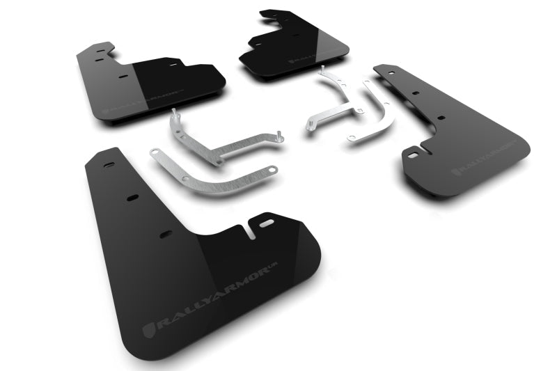 Rally Armor UR Series Mudflaps 2024 Impreza - MF105-UR-BLK-GRY - Subimods.com