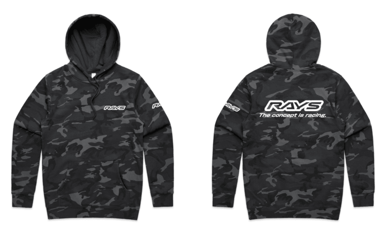 RAYS Limited Camo Hoodie Black - RAYS245120CHDBCS - Subimods.com