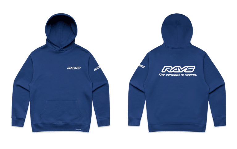 RAYS Limited Hoodie Liberty Blue w/ White Puff Logo - RAYS24LHDLBS - Subimods.com