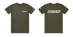 RAYS Limited T-Shirt Army w/ White Puff Logo - RAYSTS2026AWS - Subimods.com