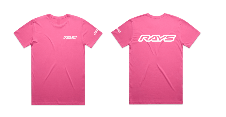 RAYS Limited T-Shirt Charity Pink w/ White Puff Logo - RAYSTS2026CPS - Subimods.com
