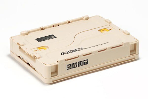 RAYS Official Collapsable 20L Container Box 23S Ivory - 7409020005703 - Subimods.com