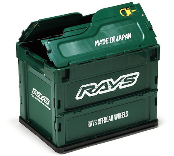 RAYS Official Collapsable 20L Container Box 23S Olive Green - 7409020005702 - Subimods.com