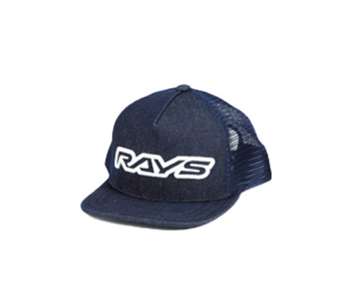 RAYS Official Flat Brim Denim Hat 23S Navy - 7409020002508 - Subimods.com