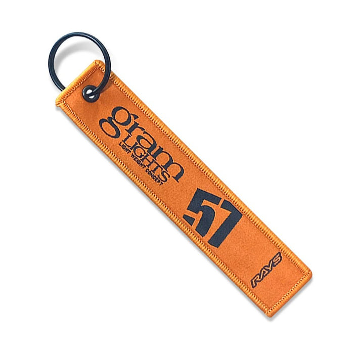 RAYS Official Gram Lights Key Chain 24S Orange - 7409020002524 - Subimods.com