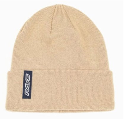RAYS Official Knit Beanie 24S Ivory - 7409020002510 - Subimods.com