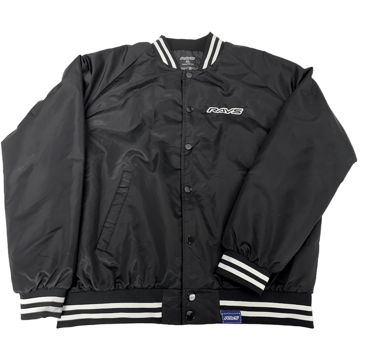 RAYS Official Stadium Jacket Black - XL - RAYS-001 - Subimods.com