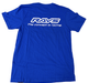 RAYS Official The Concept is Racing T-Shirt Blue - Medium - RAYS-008 - Subimods.com