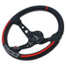 RAYS x VERTEX Volk Steering Wheel Red - WRAYSOSWVOLKRD - Subimods.com