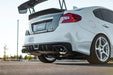 Remark Stainless Steel Axle Back Muffler w/ Burnt Double Wall Polished Tips 2015 - 2021 WRX / 2015 - 2021 STI - RO - TTVA - DM - Subimods.com