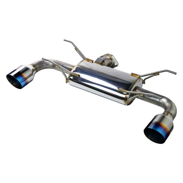 Remark Stainless Steel Axle Back Muffler w/ Burnt Wall Polished Tips 2022 - 2024 BRZ / 2022 - 2024 GR86 - RO - TTZ8 - SM - Subimods.com