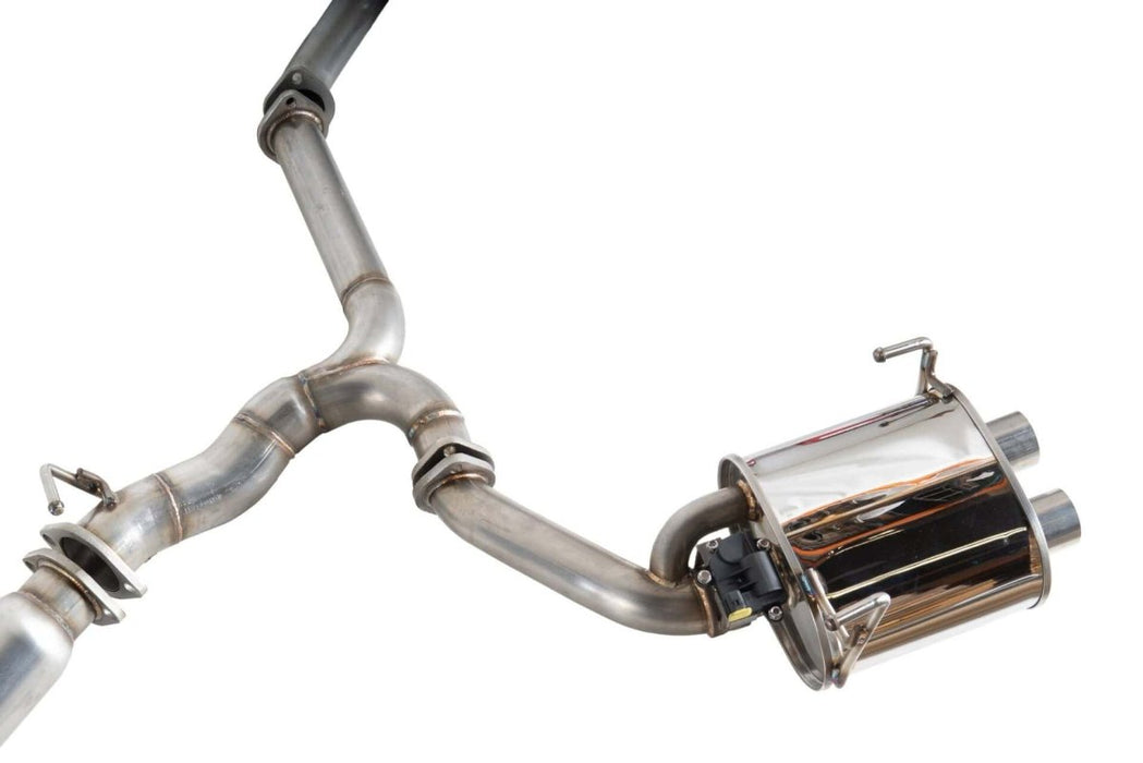 Revel Medallion Touring Premier Cat Back w/ Carbon Tips 2015 - 2021 WRX / 2015 - 2021 STI - T71188C - Subimods.com