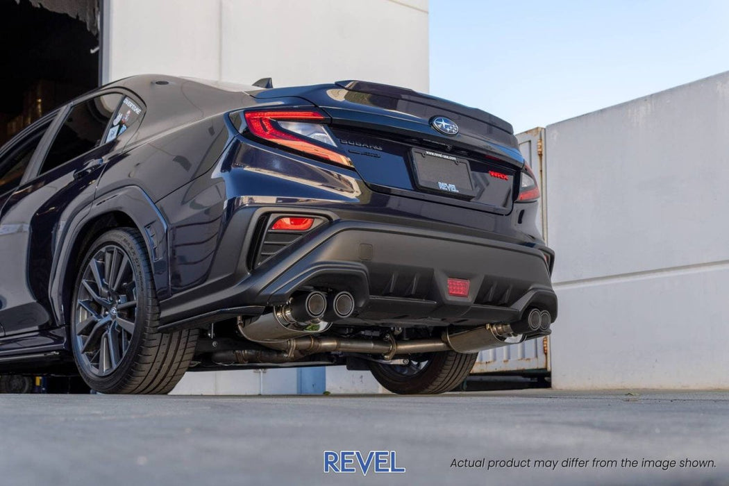 Revel Medallion Touring Premier Cat Back w/ Carbon Tips 2022 - 2024 WRX - T71206C - Subimods.com