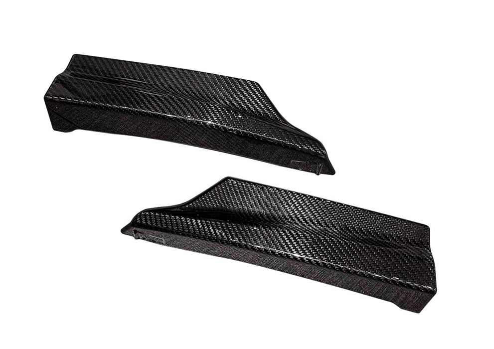 Rexpeed Dry Carbon Fiber Front Bumper Skirts 2022 - 2025 WRX - G149 - Subimods.com