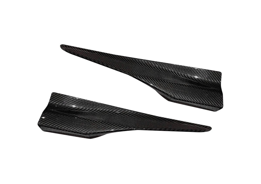Rexpeed Dry Carbon Fiber Side Skirt Spats 2022 - 2025 WRX - G150 - Subimods.com