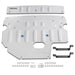RIVAL Aluminum Engine Skid Plate 2020 - 2025 Outback - 2333.5438.1.6 - Subimods.com