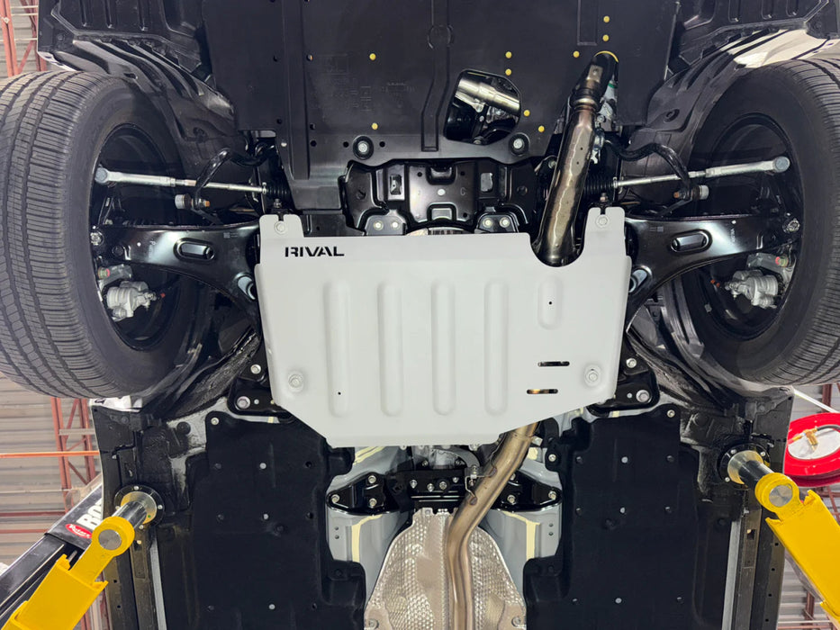 RIVAL Aluminum Transmission Skid Plate 2020 - 2025 Forester / 2020 - 2025 Outback / 2020 - 2025 Crosstrek - 2333.5437.1.6 - Subimods.com