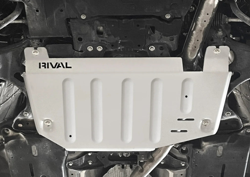 RIVAL Aluminum Transmission Skid Plate 2020 - 2025 Forester / 2020 - 2025 Outback / 2020 - 2025 Crosstrek - 2333.5437.1.6 - Subimods.com