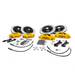 Rotora Big Brake Kit 4/2 Piston Calipers w/ Slotted Rotors 1998 - 2001 Impreza RS - ROTORA - KIT - 025AS - Subimods.com