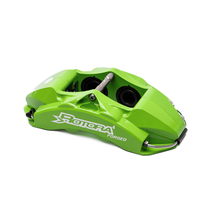 Rotora Big Brake Kit 4/2 Piston Calipers w/ Slotted Rotors 1998 - 2001 Impreza RS - ROTORA - KIT - 025HS - Subimods.com