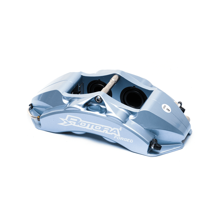 Rotora Big Brake Kit 4/2 Piston Calipers w/ Slotted Rotors 1998 - 2001 Impreza RS - ROTORA - KIT - 025MS - Subimods.com