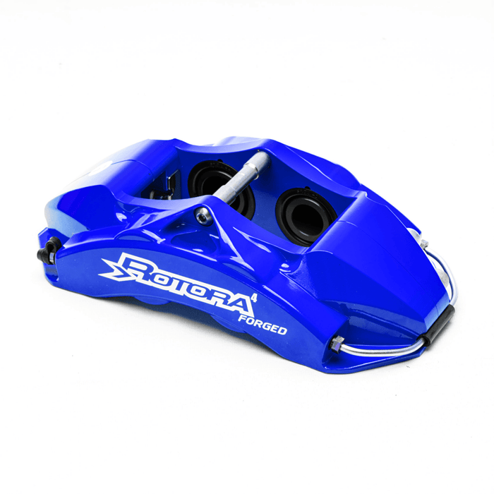 Rotora Big Brake Kit 4/2 Piston Calipers w/ Slotted Rotors 2005 - 2009 Legacy GT - ROTORA - KIT - 017BS - Subimods.com