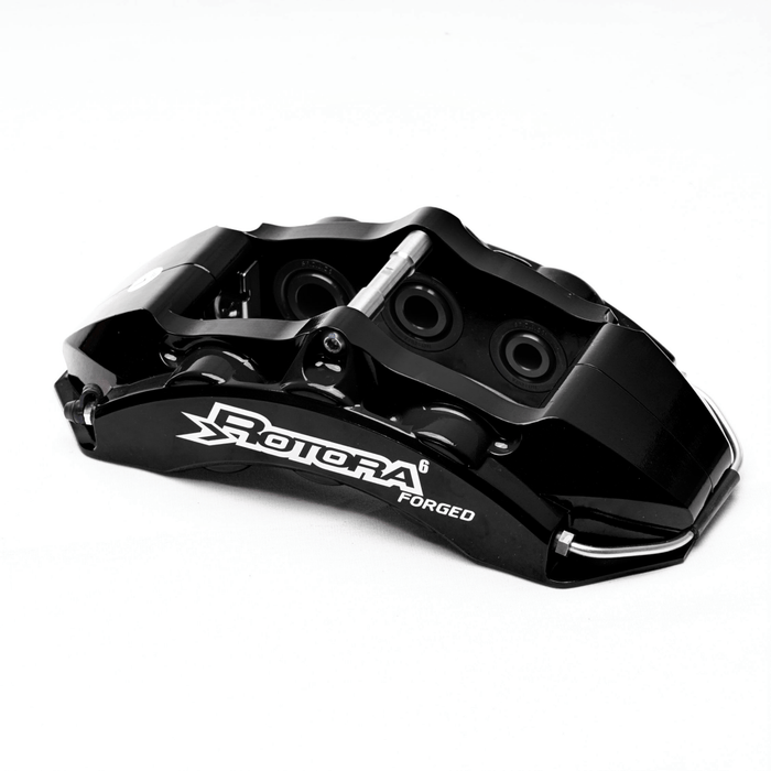 Rotora Big Brake Kit 6/2 Piston Calipers w/ Slotted Rotors 2002 - 2005 WRX - ROTORA - KIT - 023GS - Subimods.com