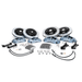 Rotora Big Brake Kit 6/2 Piston Calipers w/ Slotted Rotors 2002 - 2005 WRX - ROTORA - KIT - 023HS - Subimods.com