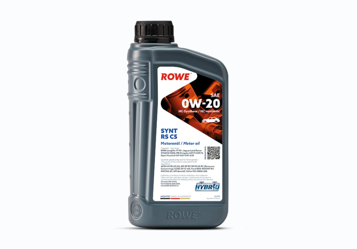ROWE 0W-20 HIGHTEC SYNT RS C5 Motor Oil 1L for Subaru WRX