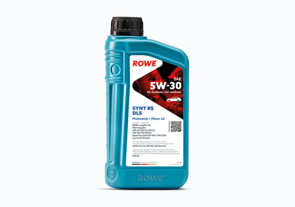 ROWE 5W-30 HIGHTEC SYNT RS DLS Motor Oil 1L Bottle - 20118-0010-99 - Subimods.com