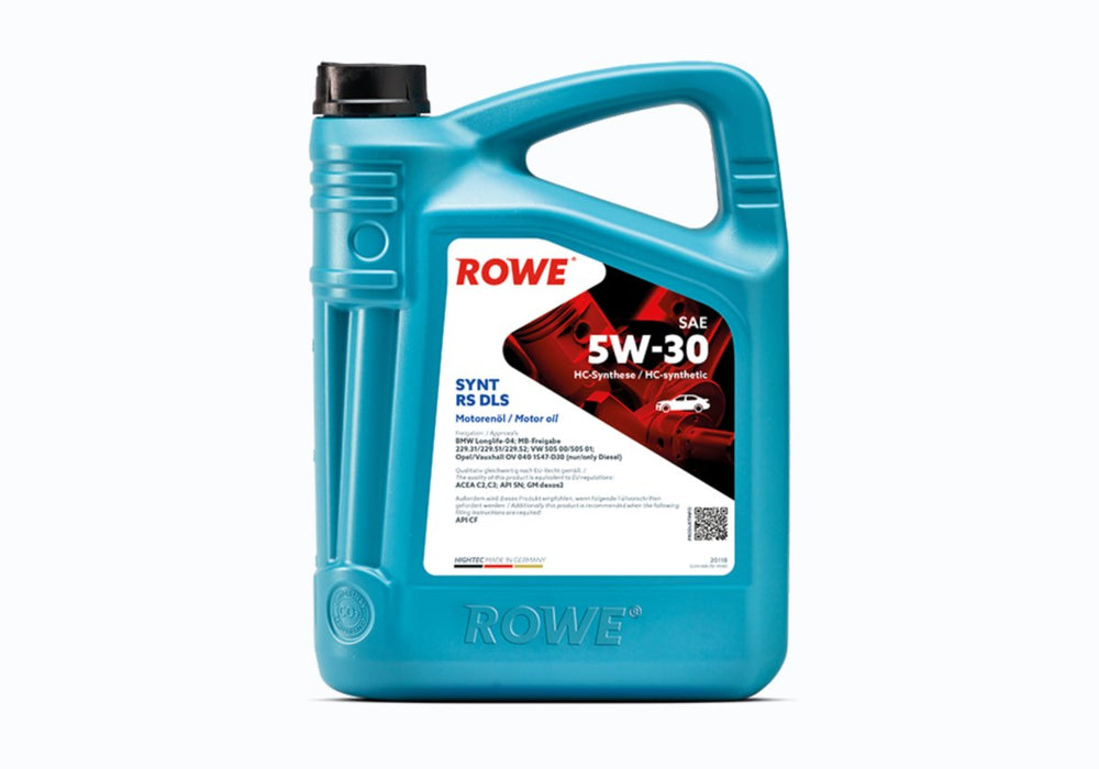 ROWE 5W-30 HIGHTEC SYNT RS DLS Motor Oil 5L Bottle - 20118-0050-99 - Subimods.com