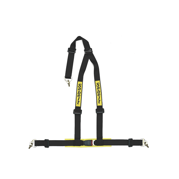 Sabelt Clubman Saloon 3 - Point Full 2" Snap Hook Racing Harness - CFCC904005N_B - Subimods.com