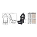Sabelt FIA 8855 - 1999 Racing Seat TITAN MAX - rfsetitan - Subimods.com