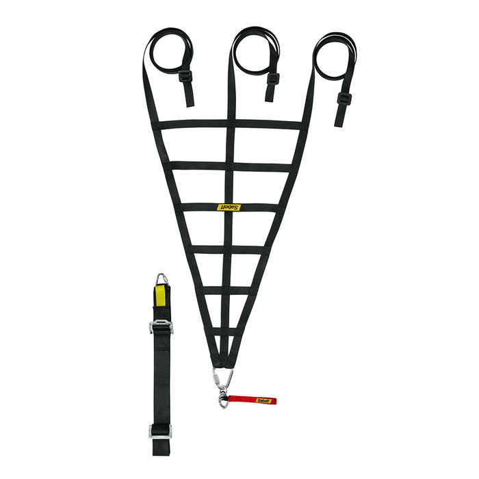 Sabelt Professional Window Net Triangular Assembly w/ Red Opening Handle - CFRN2027 - Subimods.com