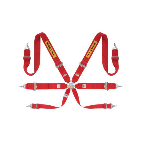 Sabelt Silver Saloon Rally Full 3" Racing Harness FIA 8853 - 2016 - Black / Blue / Red - CFCI4335A633SU2F - Subimods.com
