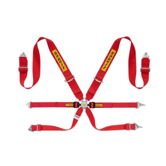 Sabelt Steel Saloon Rally 6 Point 3" x 2" x 2" Racing Harness FIA 8853 - 2016 - CFCI4335S632SD2F - Subimods.com